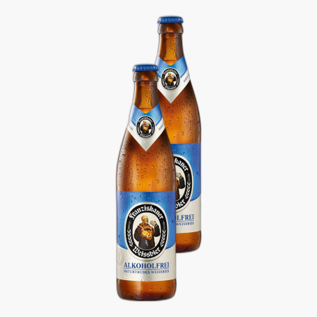 Franziskaner Weissbier Alkoholfrei 0,5l (<0,5% vol.) MW x2