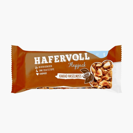 Hafervoll Flapjack Kakao-Haselnuss 65g
