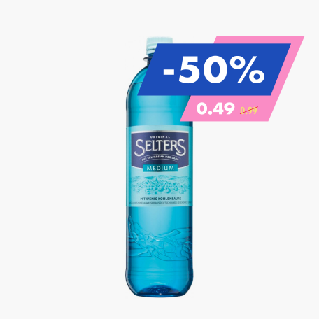 Selters Medium 1l MW