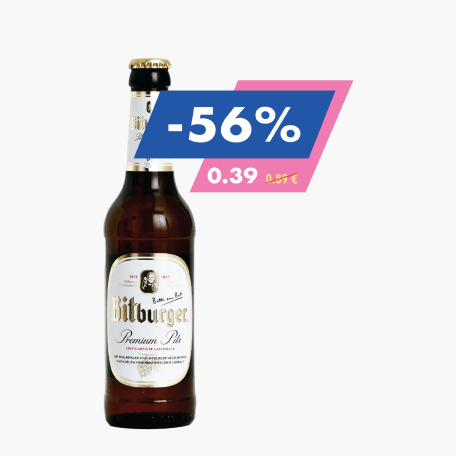 Bitburger Pils 0,33ll (4,8 % vol.) MW