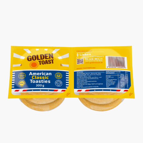 Golden Toast Toasties Weizen 300g