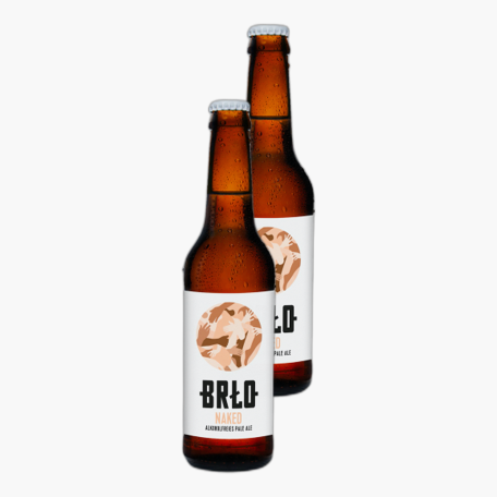 BRLO Naked Alkoholfrei 0,33l (<0,5% vol.) MW x2