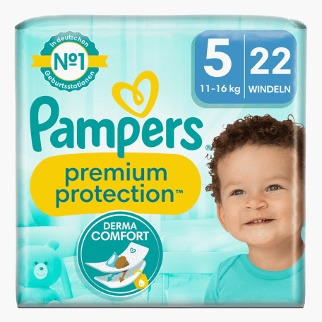 Pampers Premium Protect Gr.5 11-16kg 22 Stück