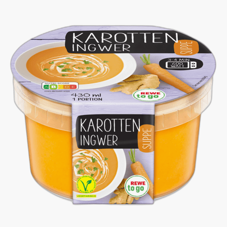 Rewe To Go Suppe Karotten Ingwer 430ml