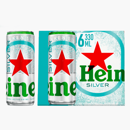 Heineken Silver bl 6-pack 33cl