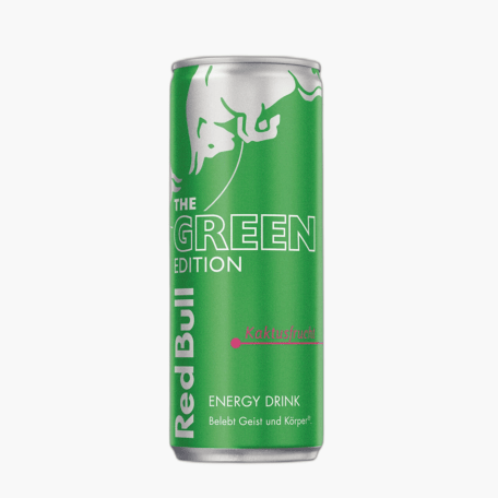 Red Bull Energy Drink Green Edition Kaktusfrucht 0,25l Dose