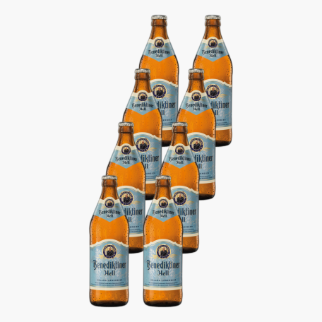 Benediktiner Hell 0,5l (5 % vol.) MW x8