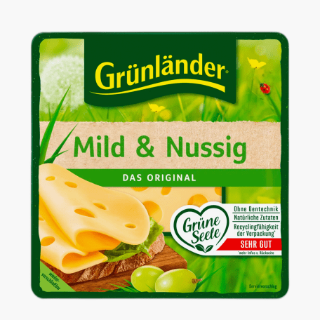 Grünländer Mild & Nussig 48% Fett. i. Tr. 140 g
