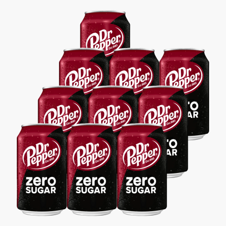 Dr Pepper Zero 0,33l Dose x10