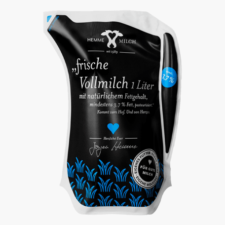 Hemme Frische Vollmilch 3,7% 1l Nieds.