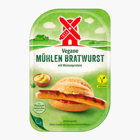 Rügenwalder Mühle Vegane Bundesliga Bratwurst 180g (3x60g)