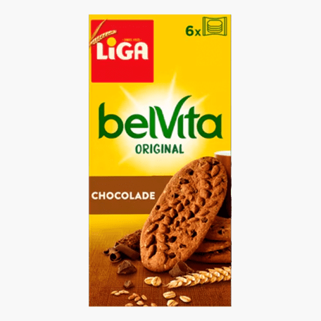 Liga Belvita koekjes chocolade 6 x 50g