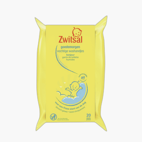 Zwitsal Vochtige Washandjes 20st Zwitsal Vochtige Washandjes 20st