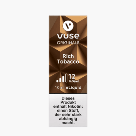 Vuse Bottle Rich Tobacco 12mg/ml Nikotin 10ml