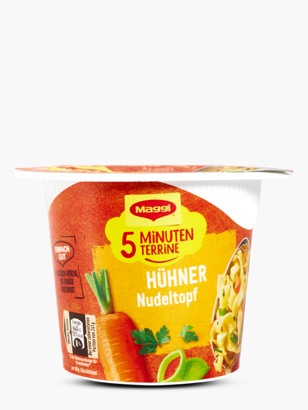 Maggi 5 Minuten Terrine Nudeln In Cremiger Waldpilz-Sauce 56G Von