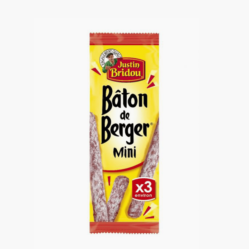 Justin Bridou - Bâton de Berger Mini saucisson - Viande origine UE (28g)