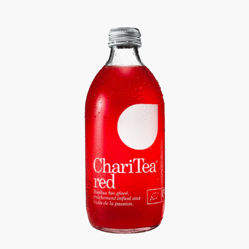 ChariTea Red - Infusion fruits de la passion & rooibos bio (33cl)