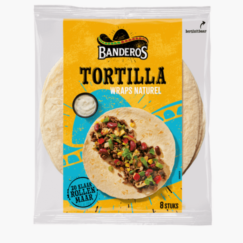 Banderos - Tortilla wraps 8st 320 GR