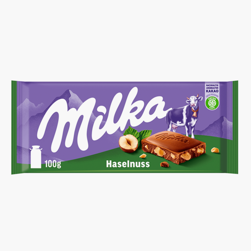 Milka Haselnuss Schokolade 100g