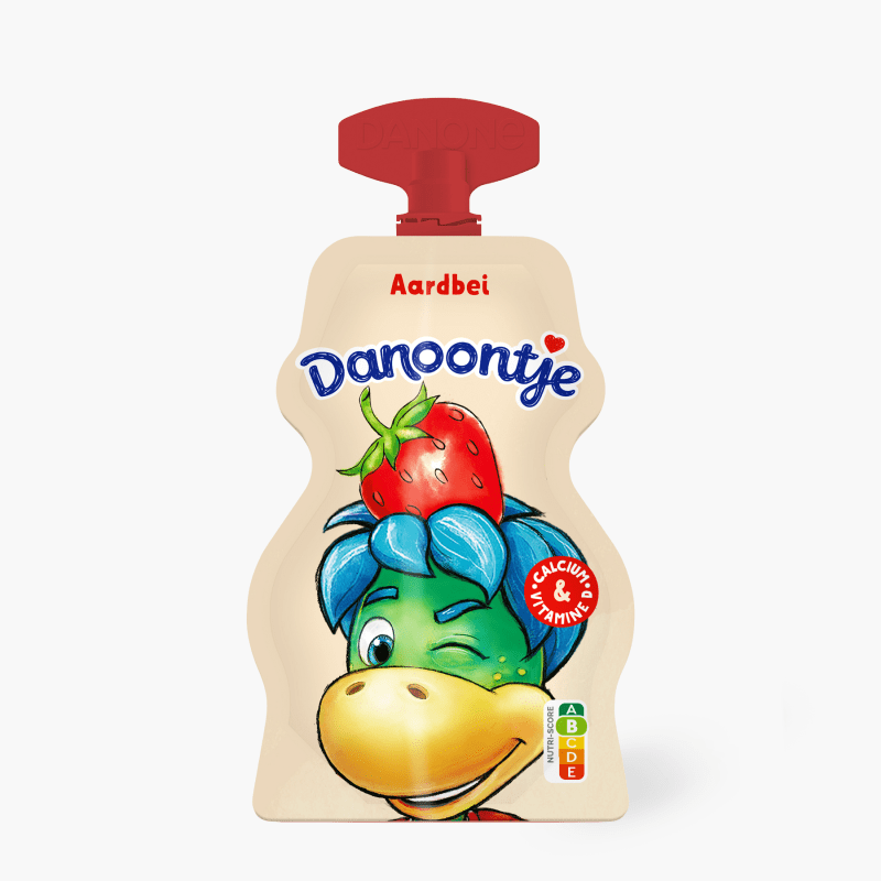 Danone Danoontje tussendoortje aardbei 70g