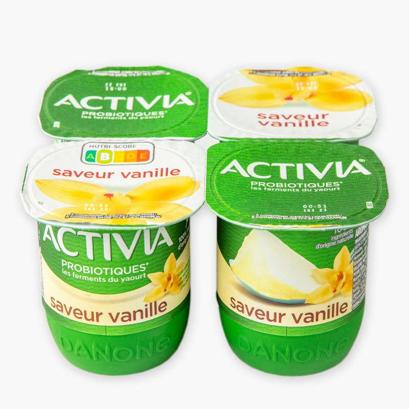 Activia - Yaourt vanille au bifidus (4x125g)