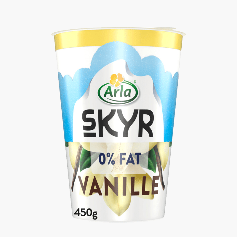 Arla Skyr vanille yoghurt 0% vet 450g