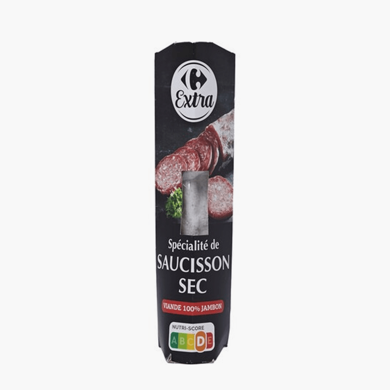 Spécialité de saucisson sec au jambon - Carrefour (200g)