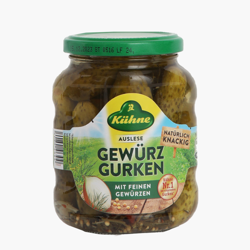 Kühne Gewürzgurken 190g