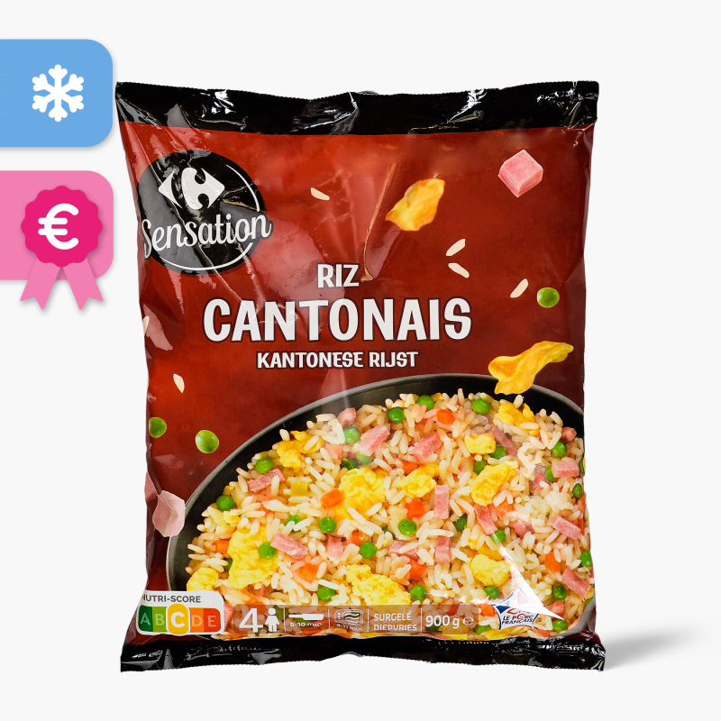 Carrefour - Riz cantonais (900g)