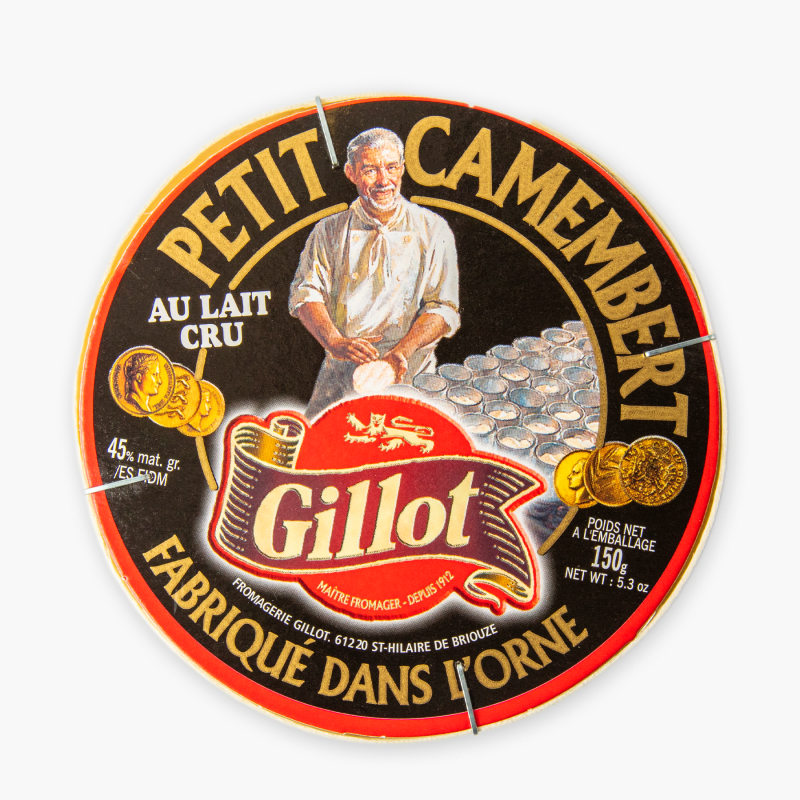 Petit Camembert Gillot au lait cru (150g)