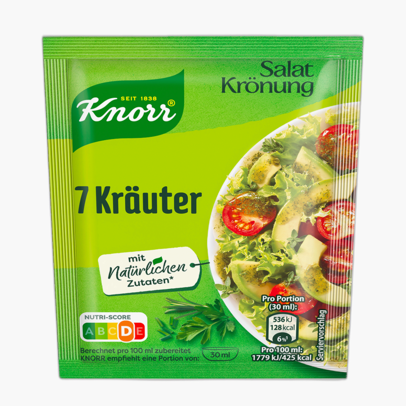 Knorr Salatkrönung GartenKräuter 5 Stk. order online! Flink