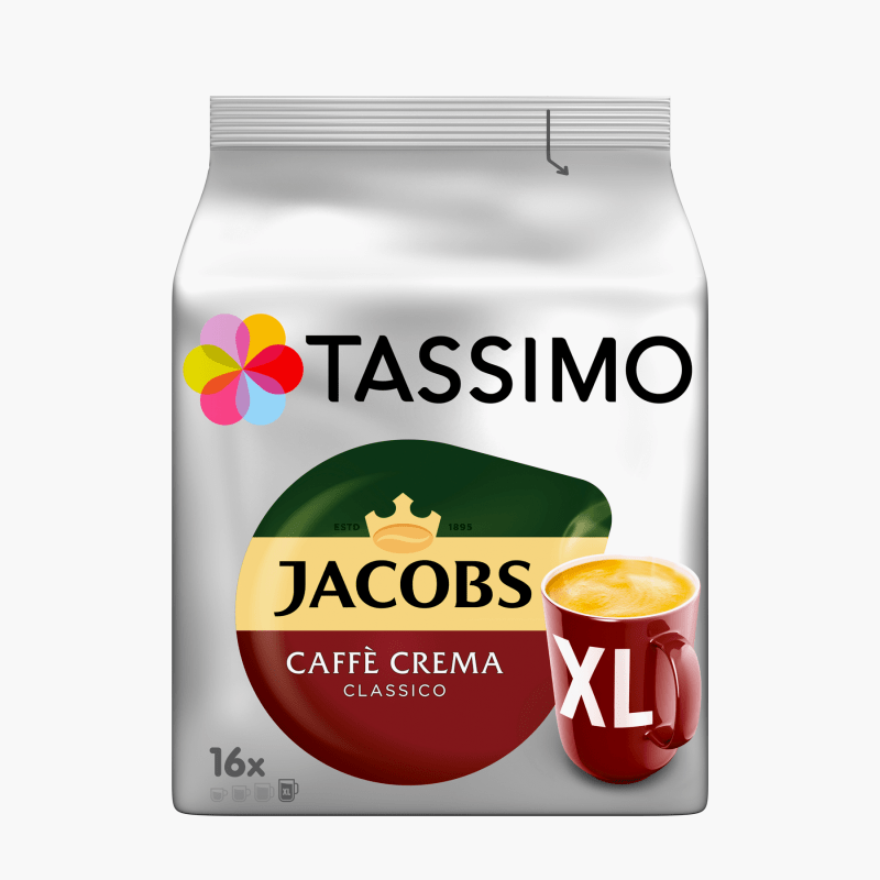 Tassimo Jacobs Caffè Crema Classico 132,8g (16 Kapseln)