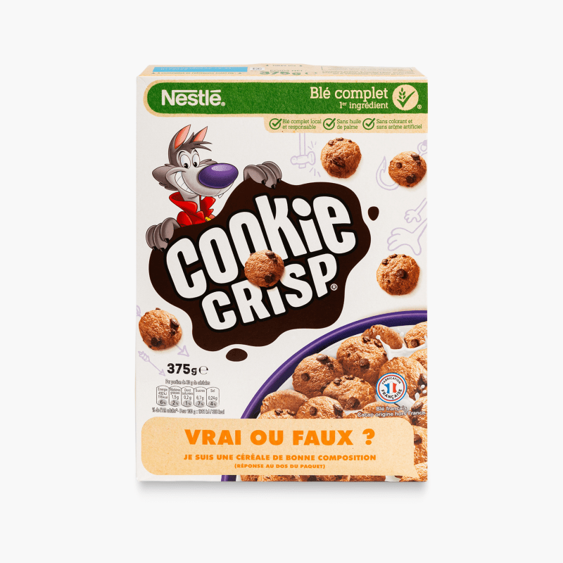 Nestlé - Céréales Cookie Crisp (375g)