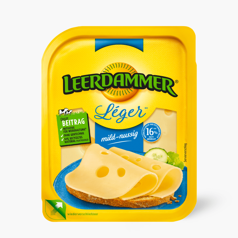 Leerdammer Leger Scheiben 140g