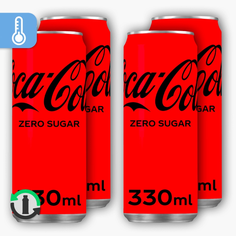 Coca-Cola Zero 4x 33cl