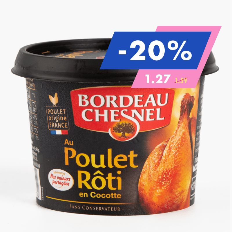 Rillettes de poulet rôti - Bordeau Chesnel (110g)