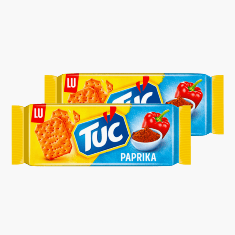 LU TUC Crackers Paprika 100g 2x