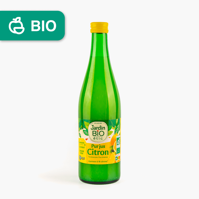 Jardin Bio - Pur jus de citron Bio (50cl)