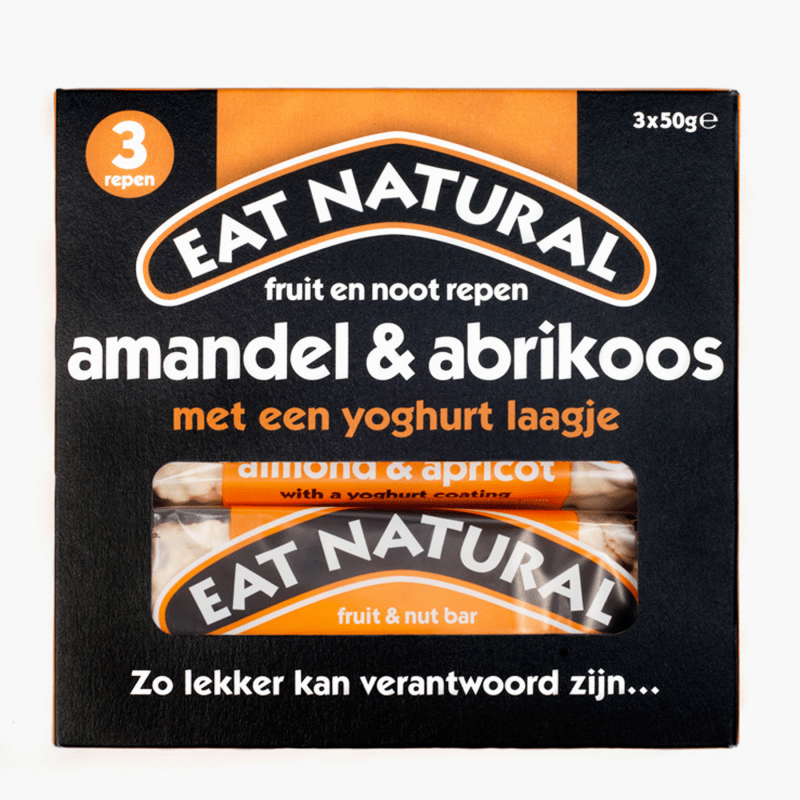 Eat Natural Almond Apricot Yoghurt 3x 50g