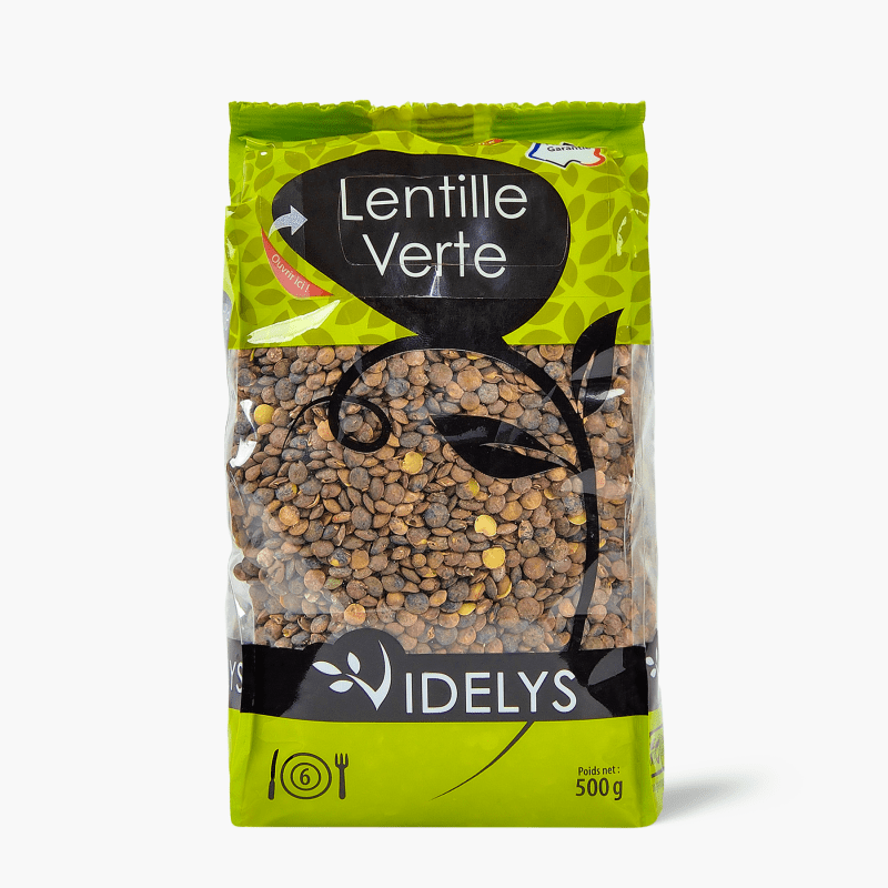 Videlys - Lentilles vertes (500g)