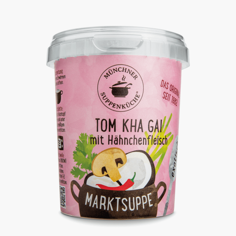 Münchner Suppenküche Marktsuppe Tom Kha Gai 420ml