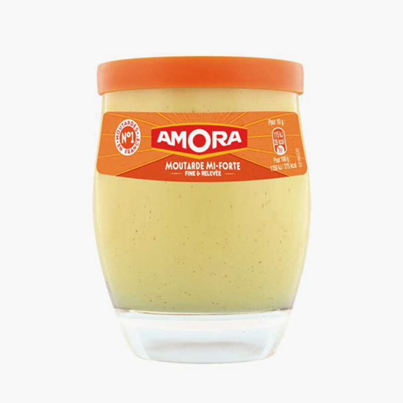 Moutarde mi-forte Amora (230g)