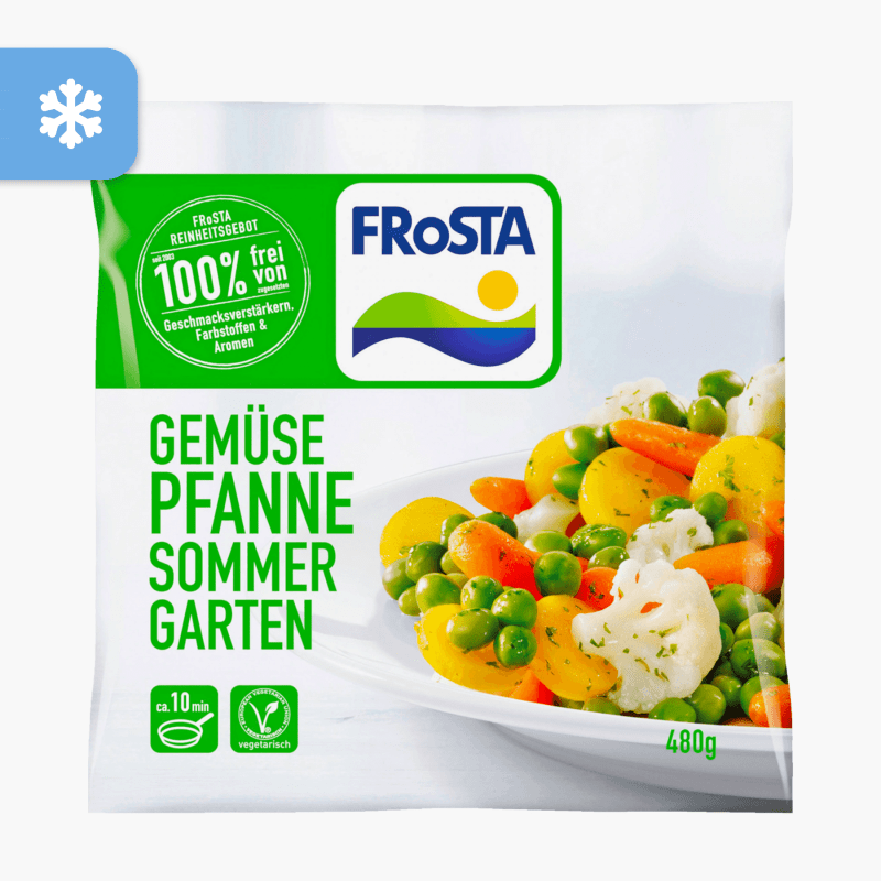 Frosta Gemüse Pfanne Sommergarten 480g