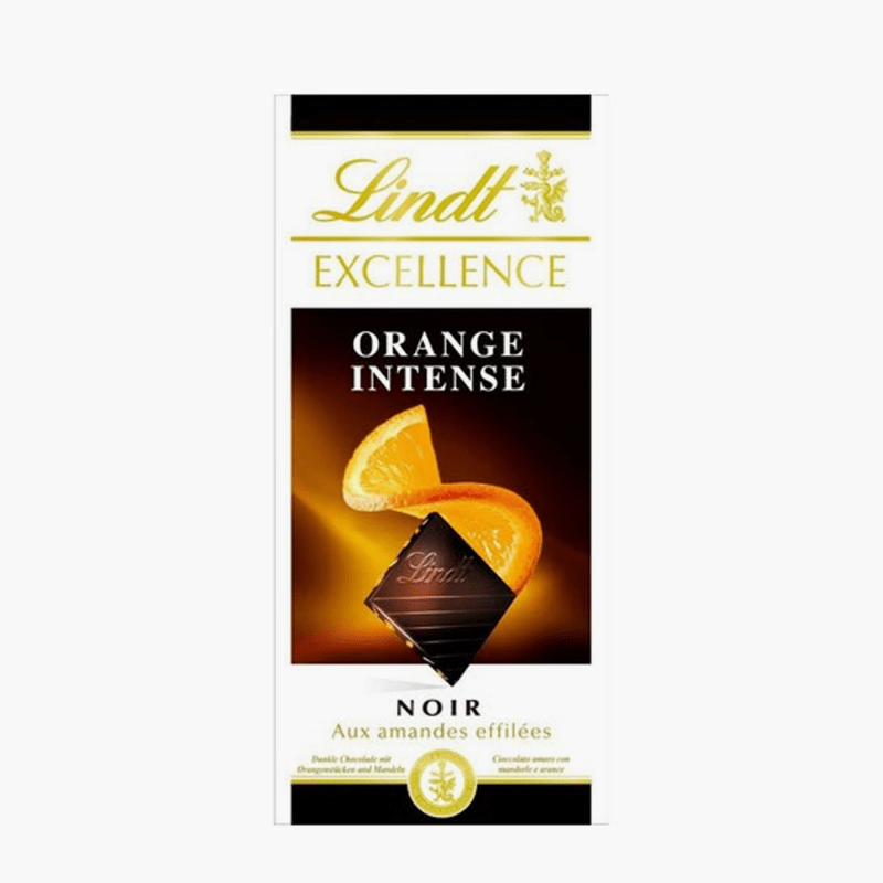 Lindt Excellence - Chocolat noir orange intense (100g)