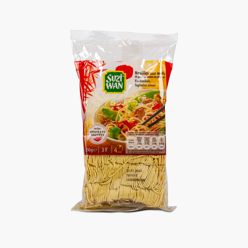 Suzi-wan - Nouilles chinoises aux œufs (250g)