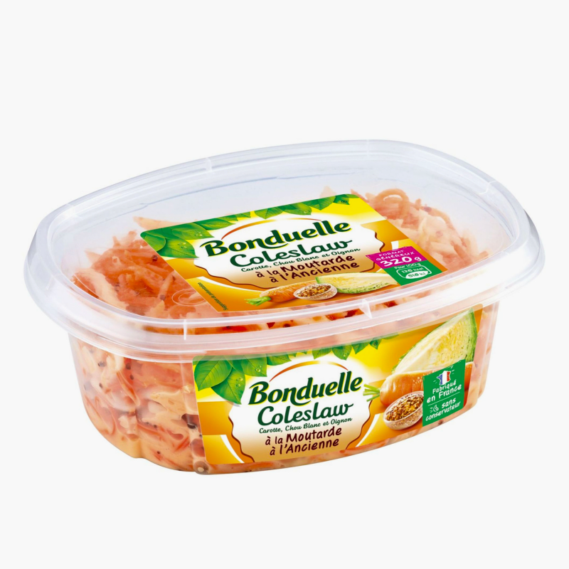 Bonduelle - Coleslaw salade de chou blanc, carotte et oignon (320g)