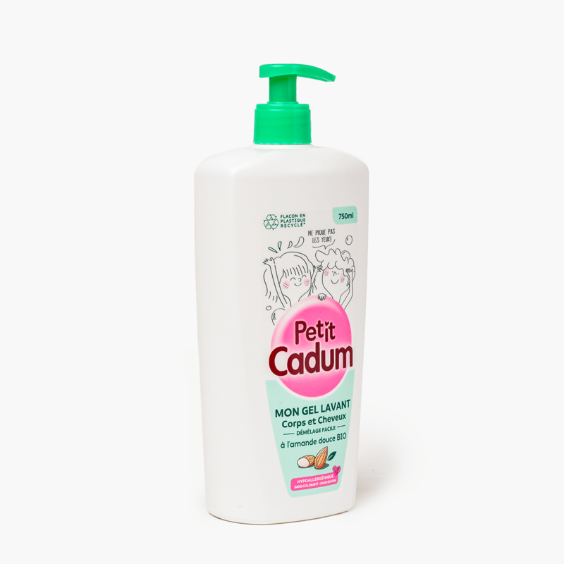 Cadum - Gel douche corps et cheveux hypoallergénique (750ml)