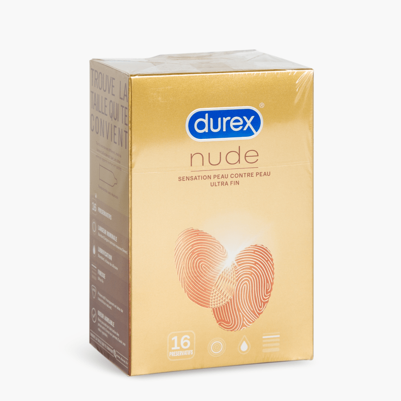 Durex - Préservatifs fins Nude (x16)