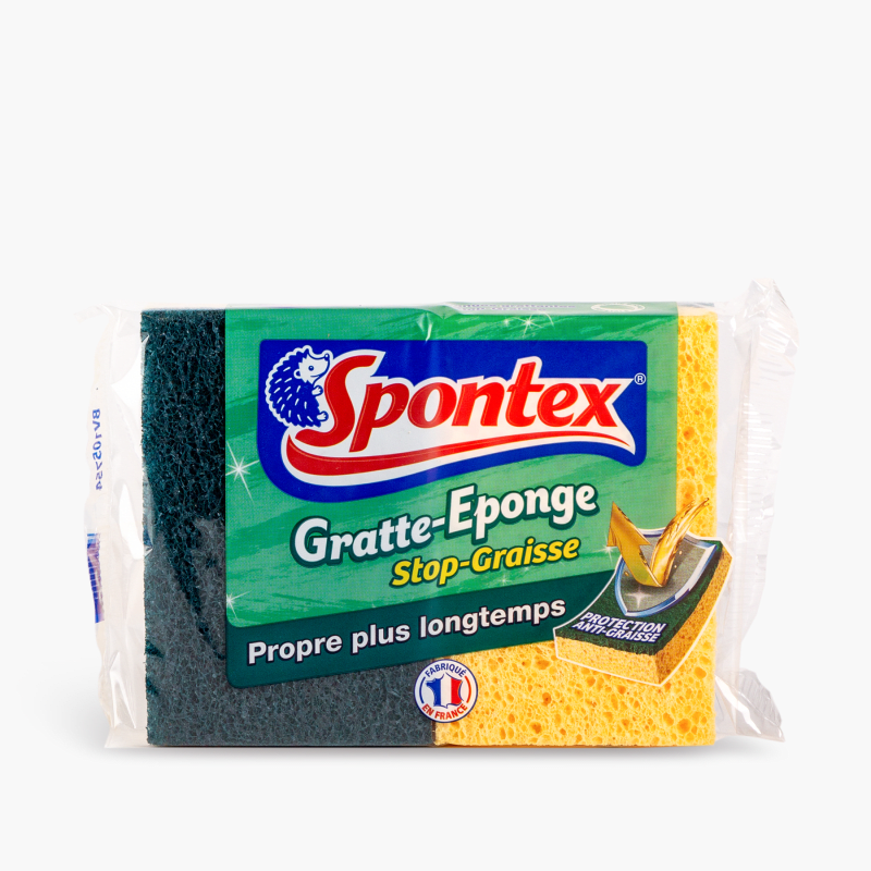 Spontex - Gratte éponge Stop Graisse (x2)