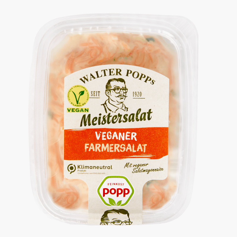 Popp Walter Popps Meistersalat Veganer Farmersalat 150g